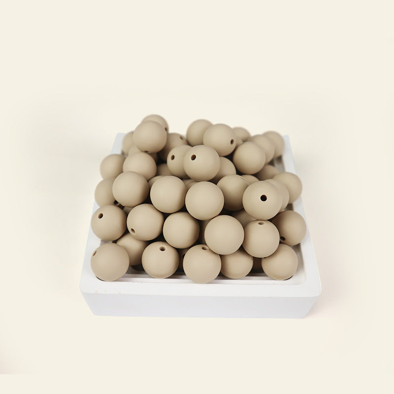 Wholesale 100pcs/pack Silicone round beads DIY handmade beads